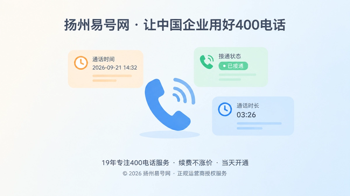 2026年400电话功能详解：通话详单如何沉淀企业真实需求资产